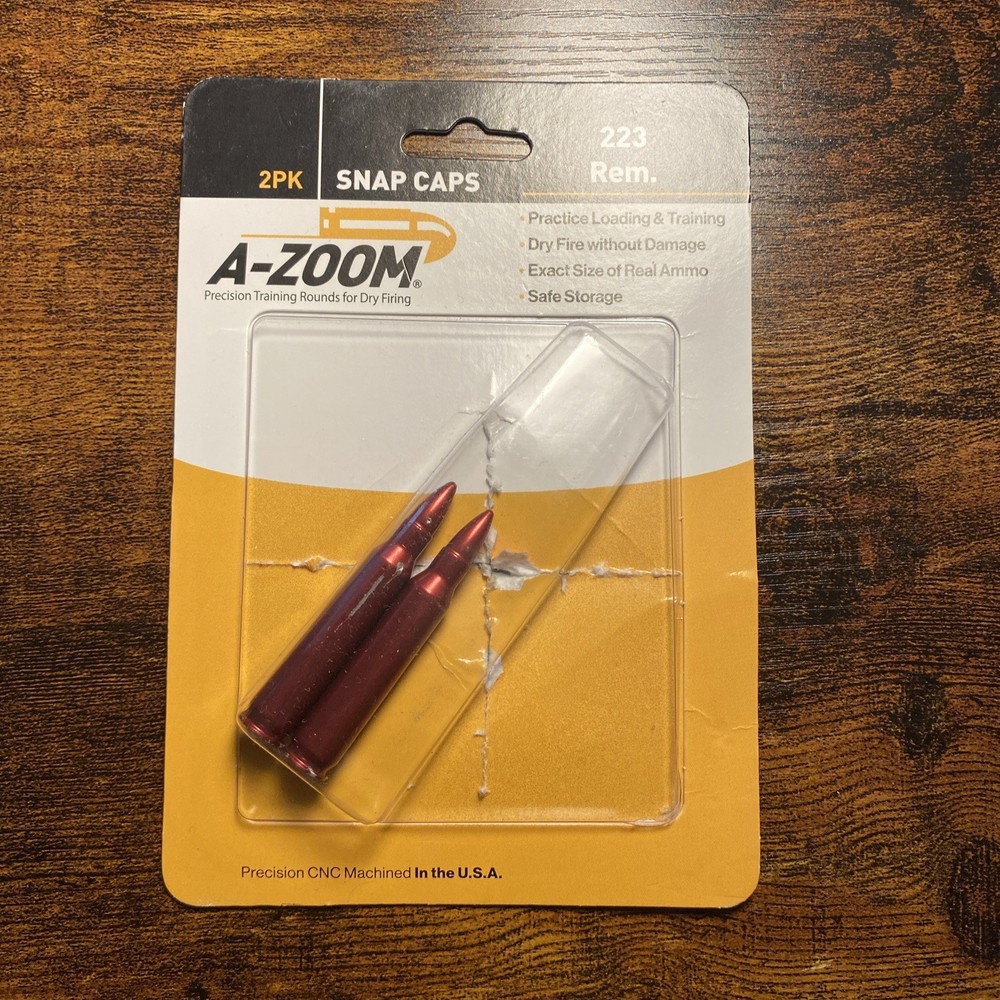 A-ZOOM 2PK SNAP CAPS 223 REM