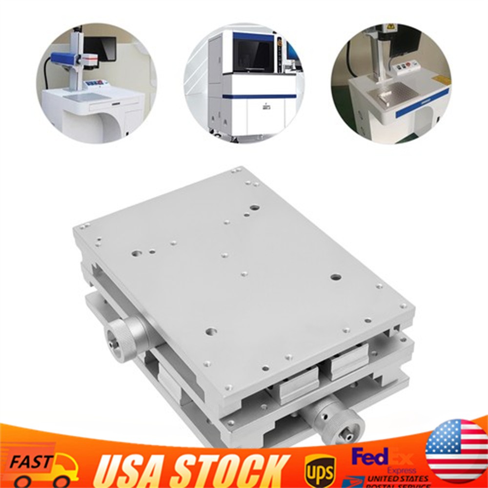 XY Axis 2 Axis Positioning Work Table Laser Marking Machine Adjustable Workbench