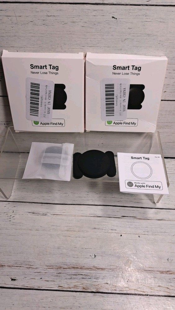 Bluetooth wireless tag Smart Tracker works with APPLE FIND MY Black