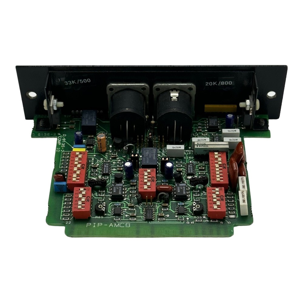 Crown PIP AMCb Input Card Programmable Crossover, Equilization & Compressor
