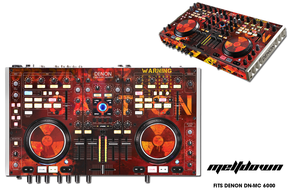 Skin Decal Wrap Denon DN MC 6000 DJ Controller Interface Pro Audio Sticker MLTDN