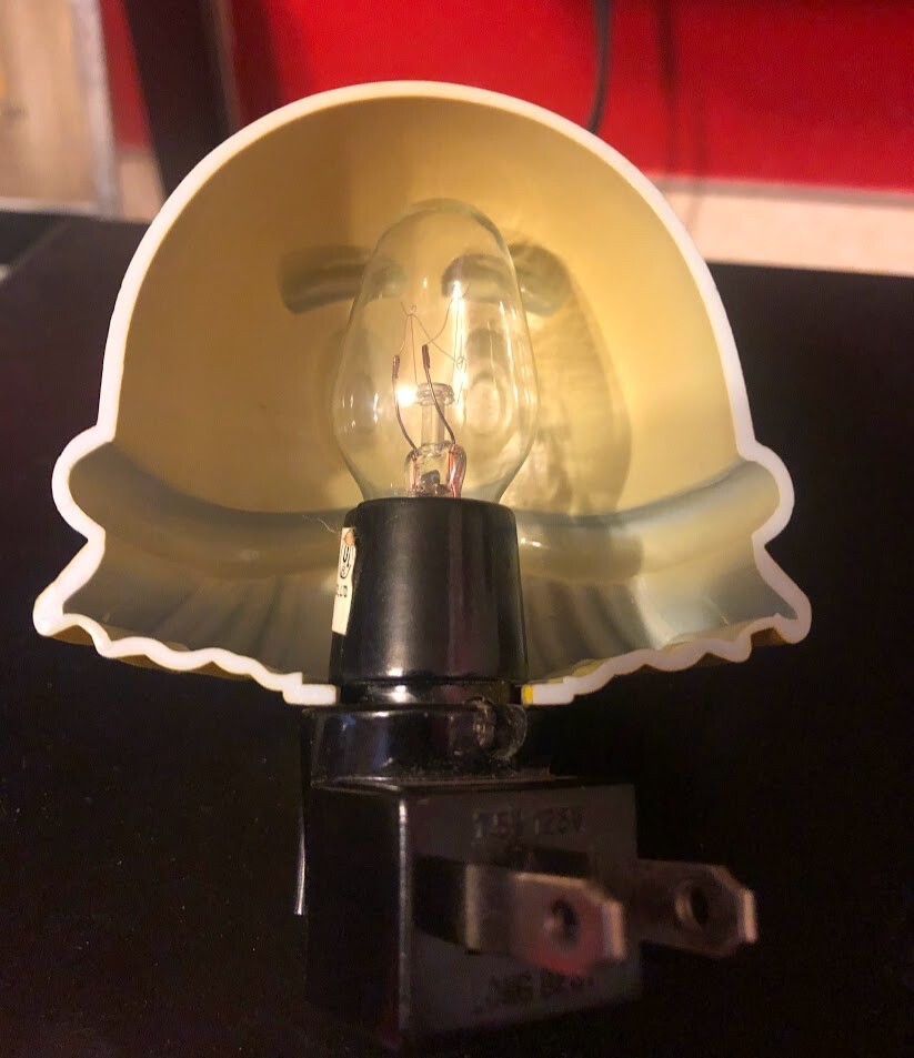 Scrubbing Bubbles Night Light from early 1990s. Excellent condition.