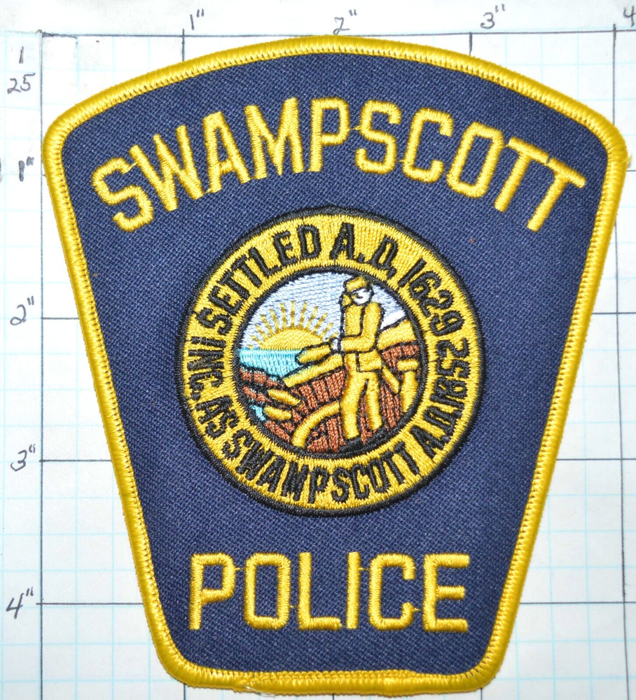 MASSACHUSETTS, SWAMPSCOTT POLICE DEPT PATCH
