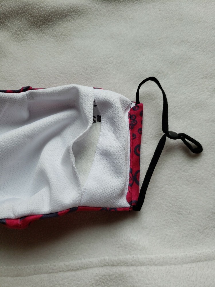 Back up Comfortable Reusable Face Mask w/Pocket PM 2.5Filter Carbon Activated