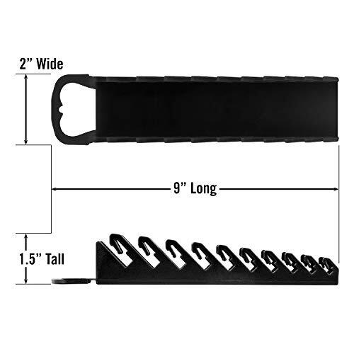 Ernst 5075 10 Wrench Stubby Gripper - Black