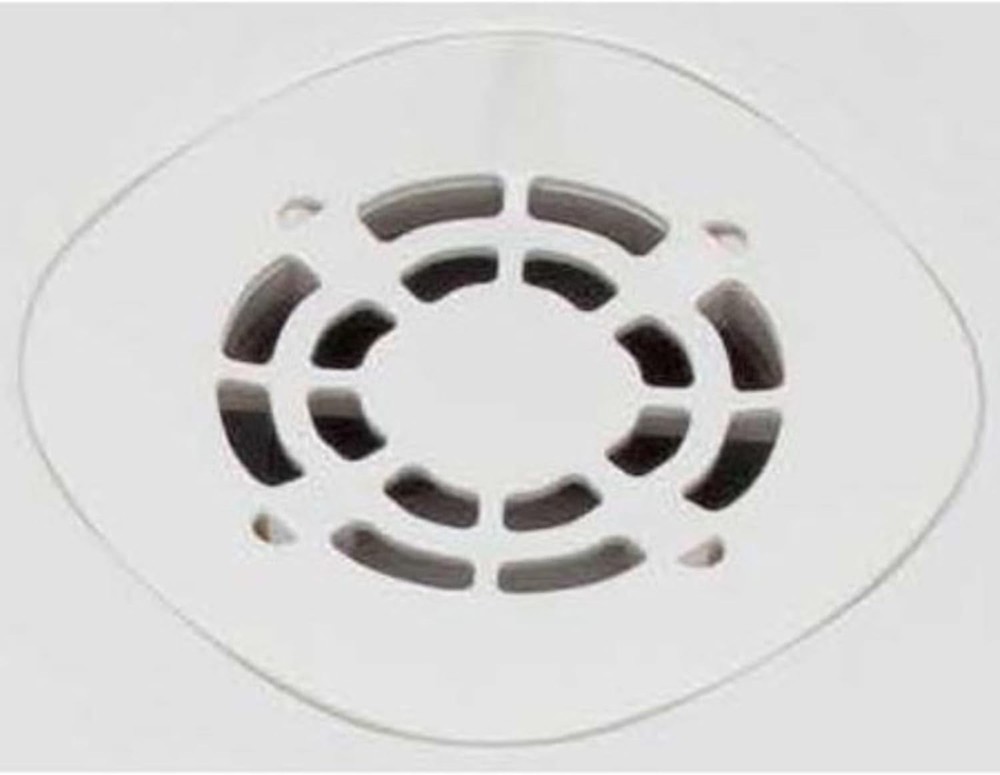 PFSBSTR Polypropylene Shower Grate - White