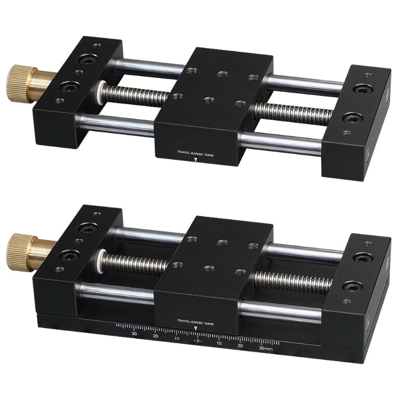 1 & 2 Dimensional Precision Sliding Table High Impact Strength Aluminum Alloy