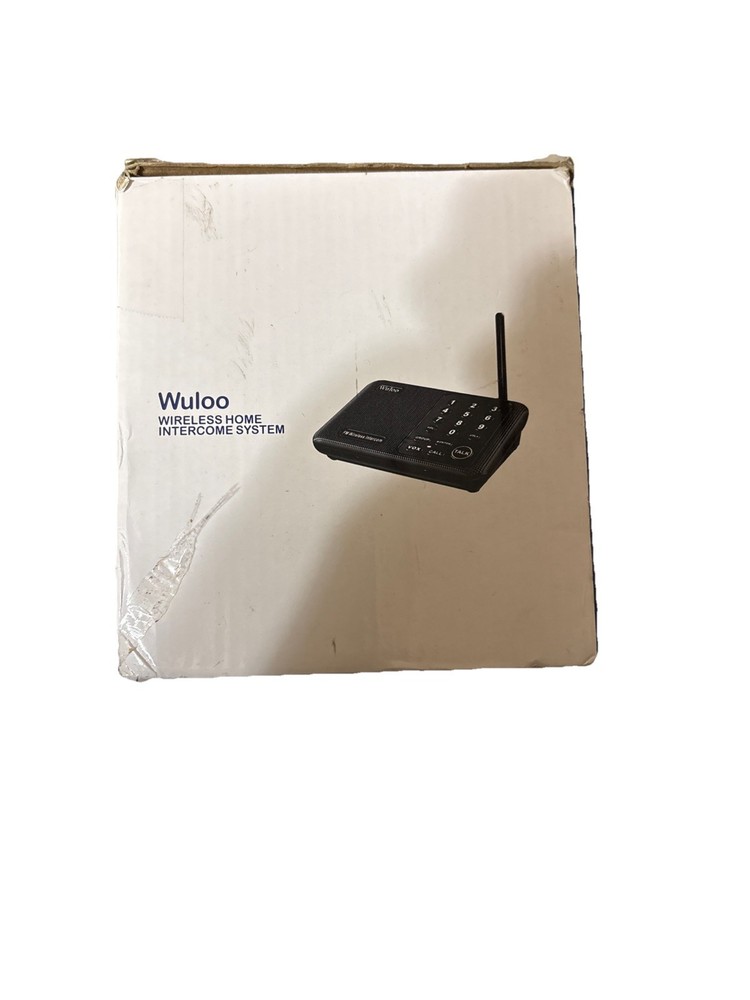 Wuloo Wireless 1 Mile Range Home Intercom System 2 Pack -S600-P2