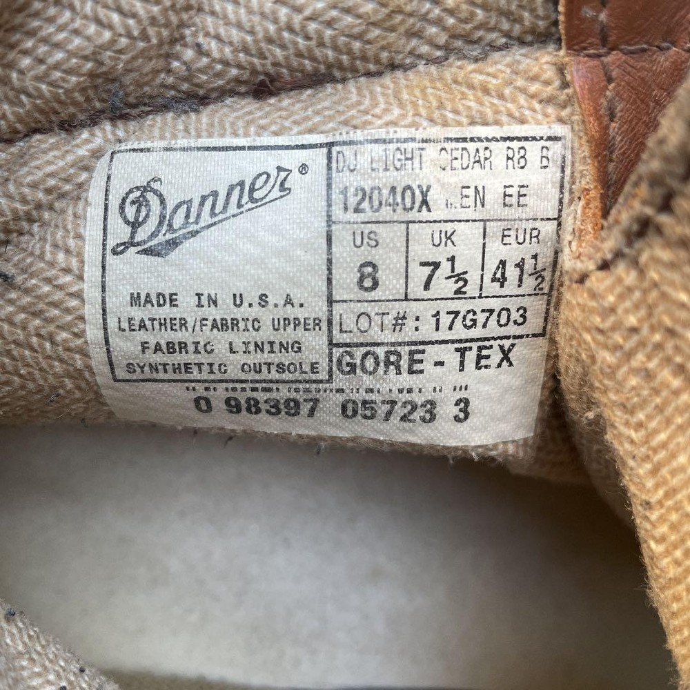 Danner Light II Size 8