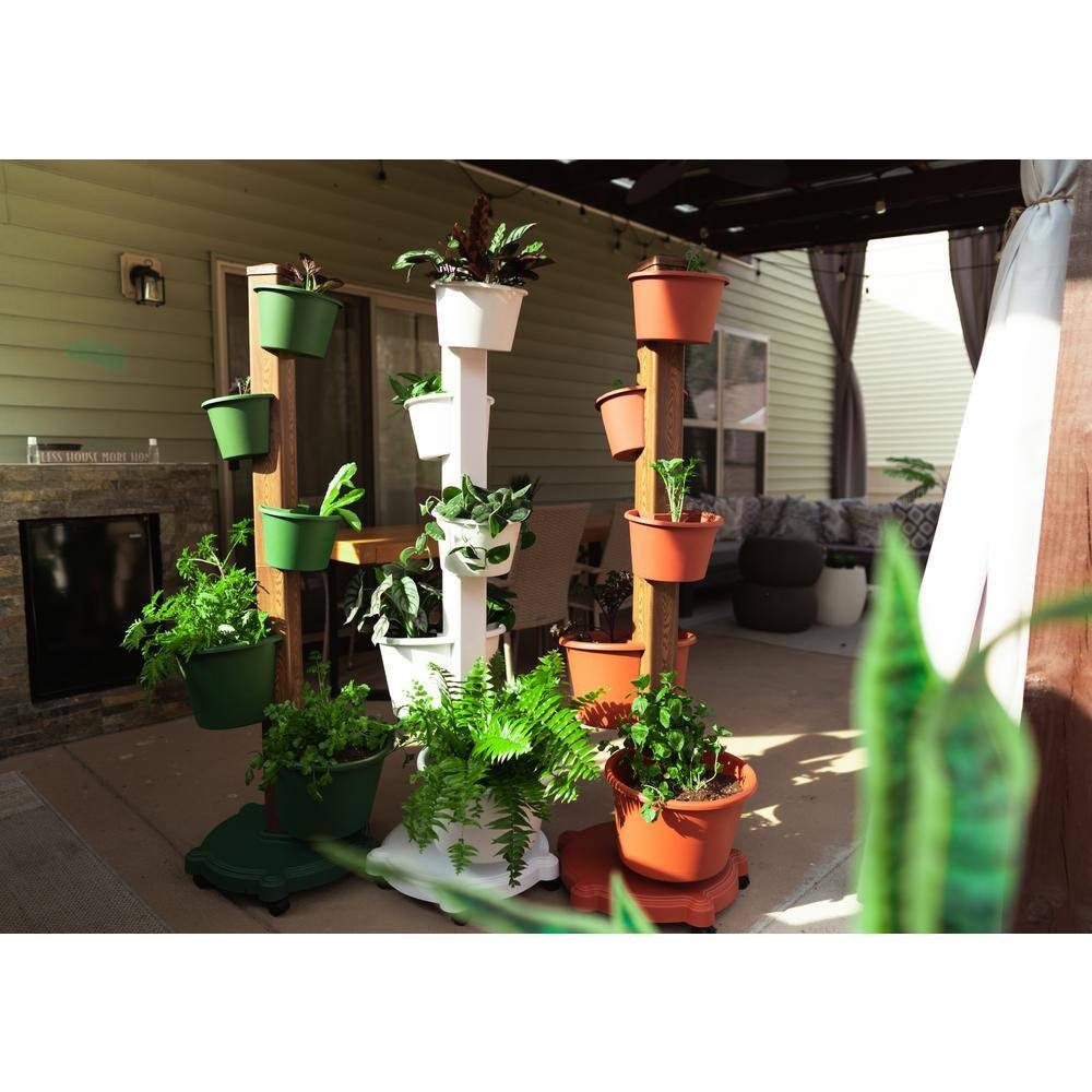 Vertical Gardening System in Terra Cotta
