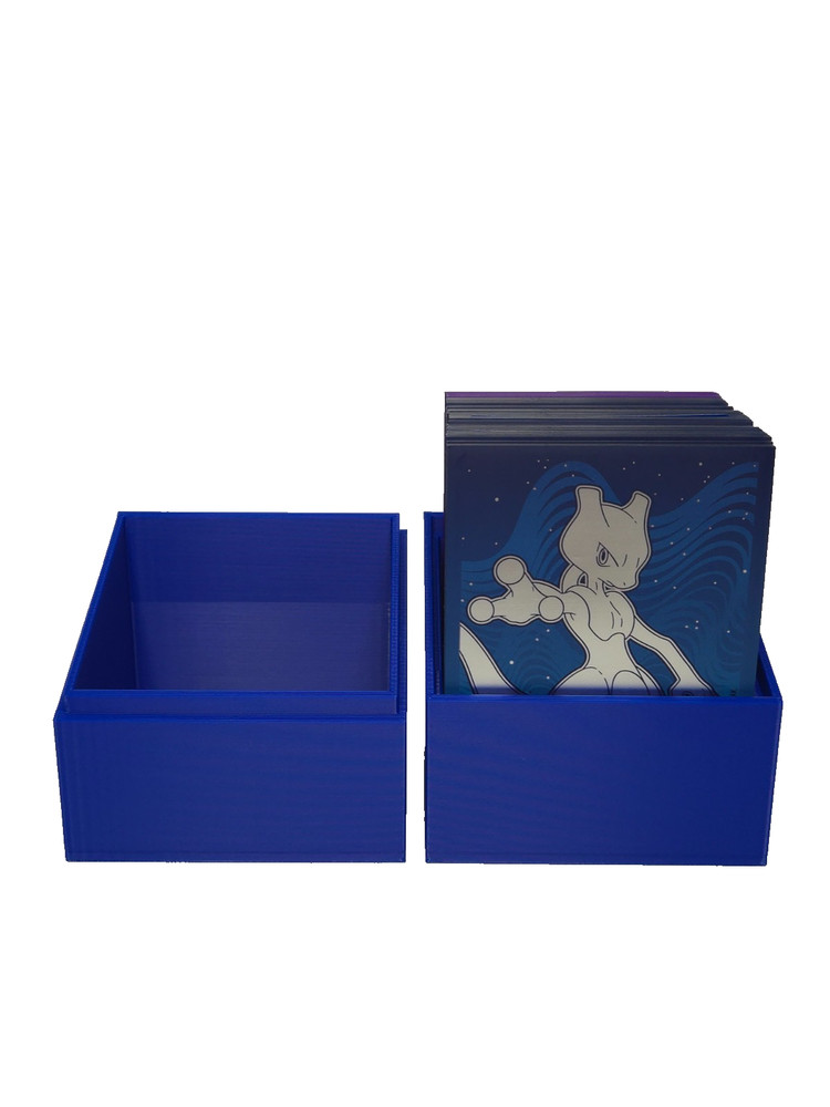 TCG Deck Box 100 Card Capacity - Blue