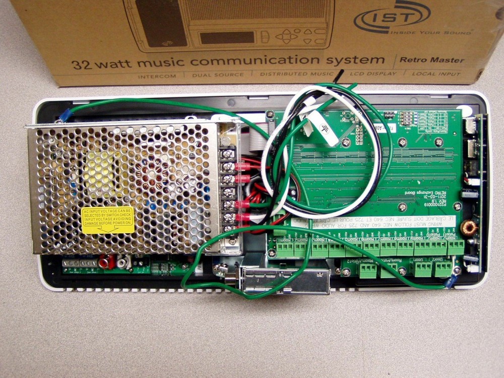 (6) Rm WHITE Kit Complete Intrasonic IST RETRO Home Intercom