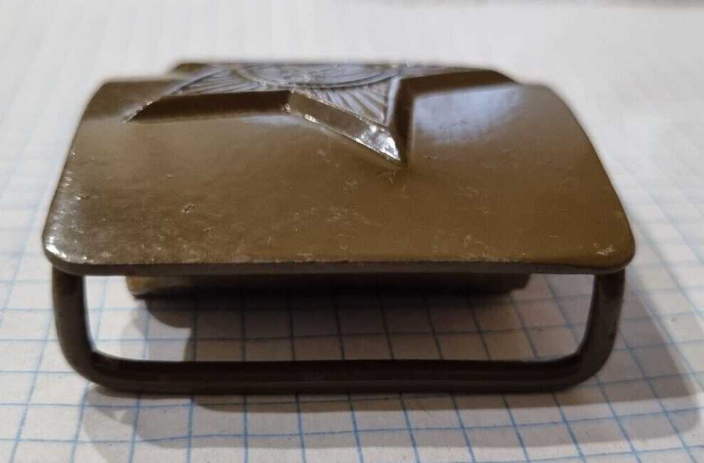 Soviet military belt buckle, USSR