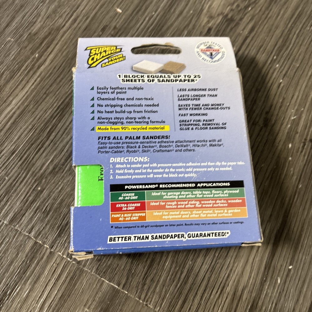 Power Sand Super Stripping BLOCK Coarse #u4