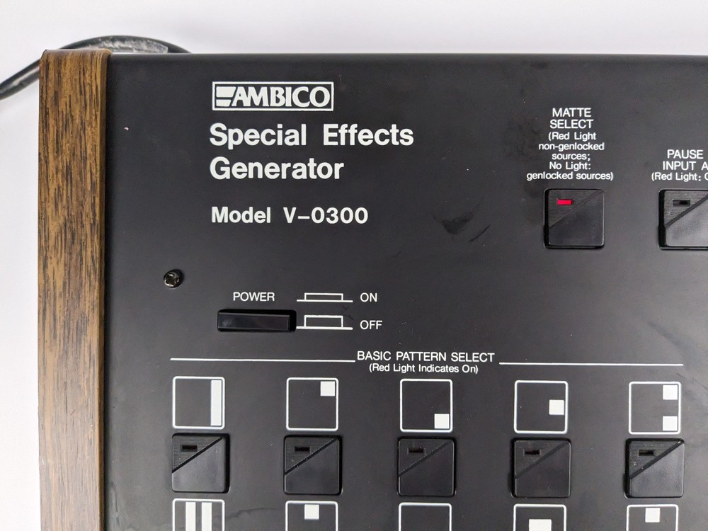 Vtg Ambico Special Effects Generator V-0300