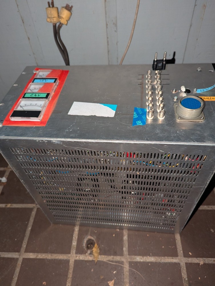 *For Parts* Custom Rackmount Power Supply Amplifier Control Panel Unit