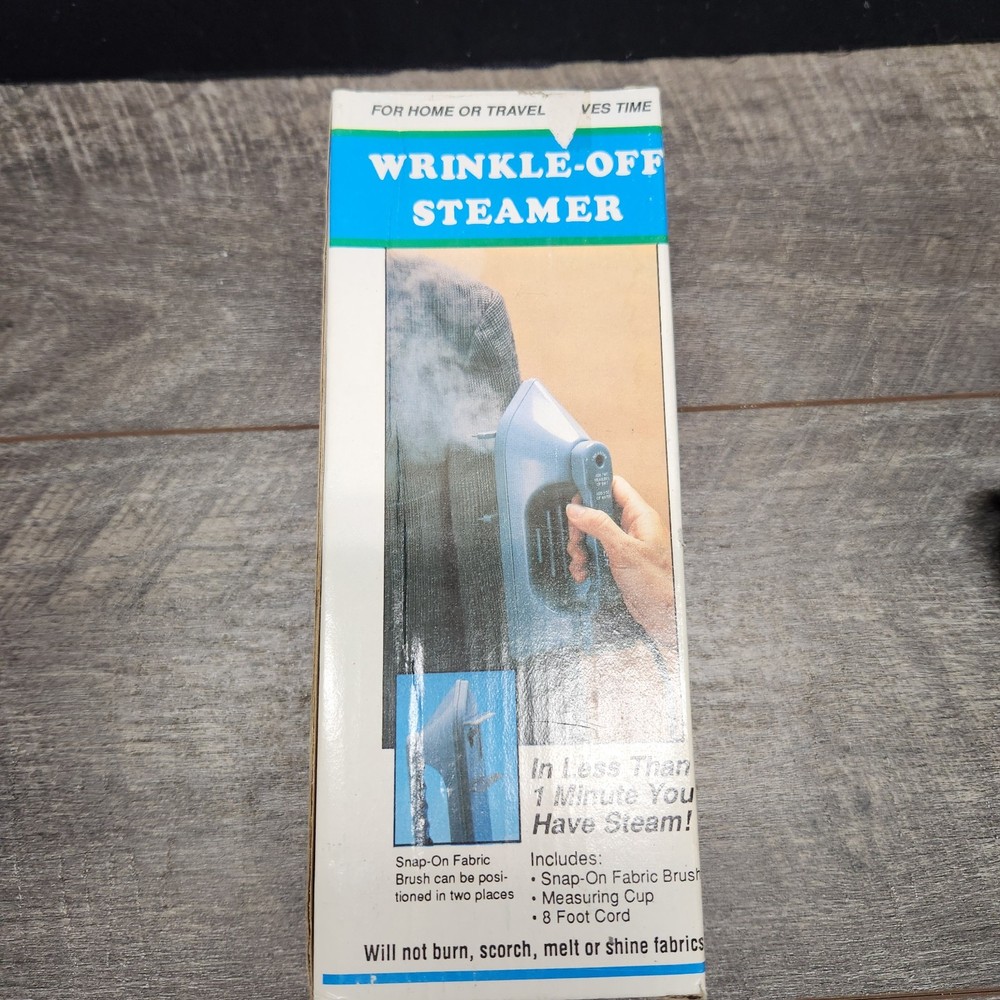 Vintage Wrinkle Off Steamer NOS