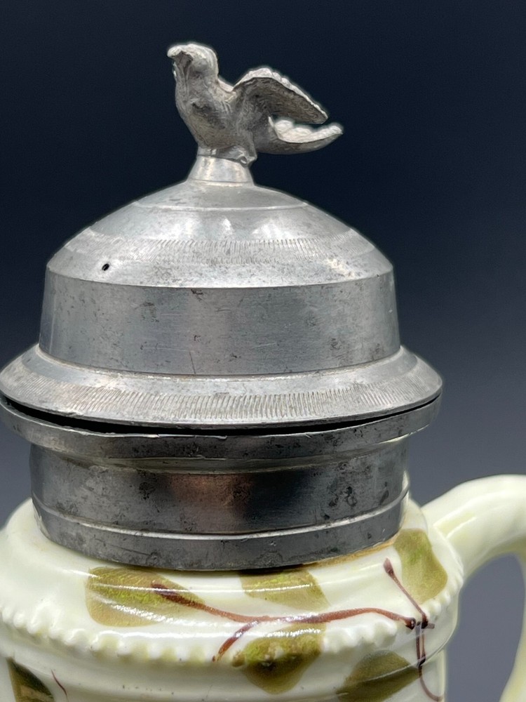 Fantastic Victorian Syrup Pitcher, 8"