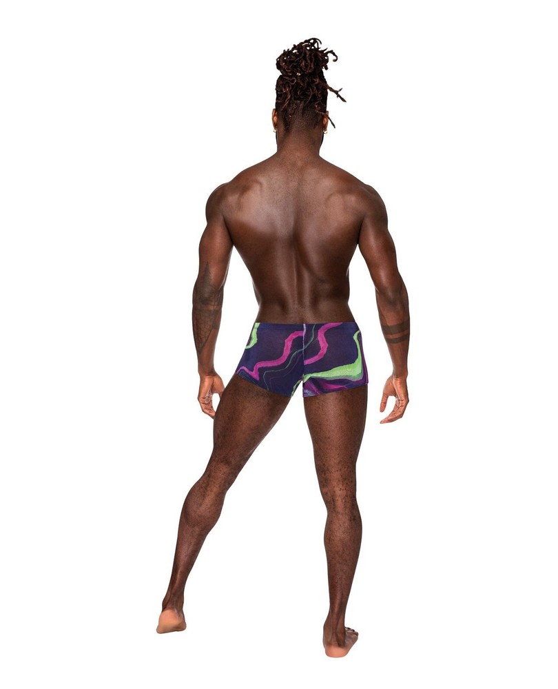 MALE POWER SEAMLESS MINI SHORT GALACTIC