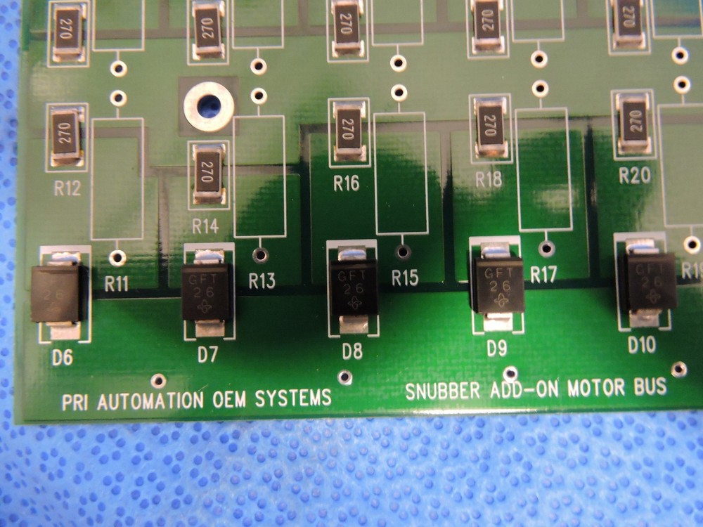 Brooks PRI Equipe Automation Snubber Add-On Motor Bus Module / Robot Controller
