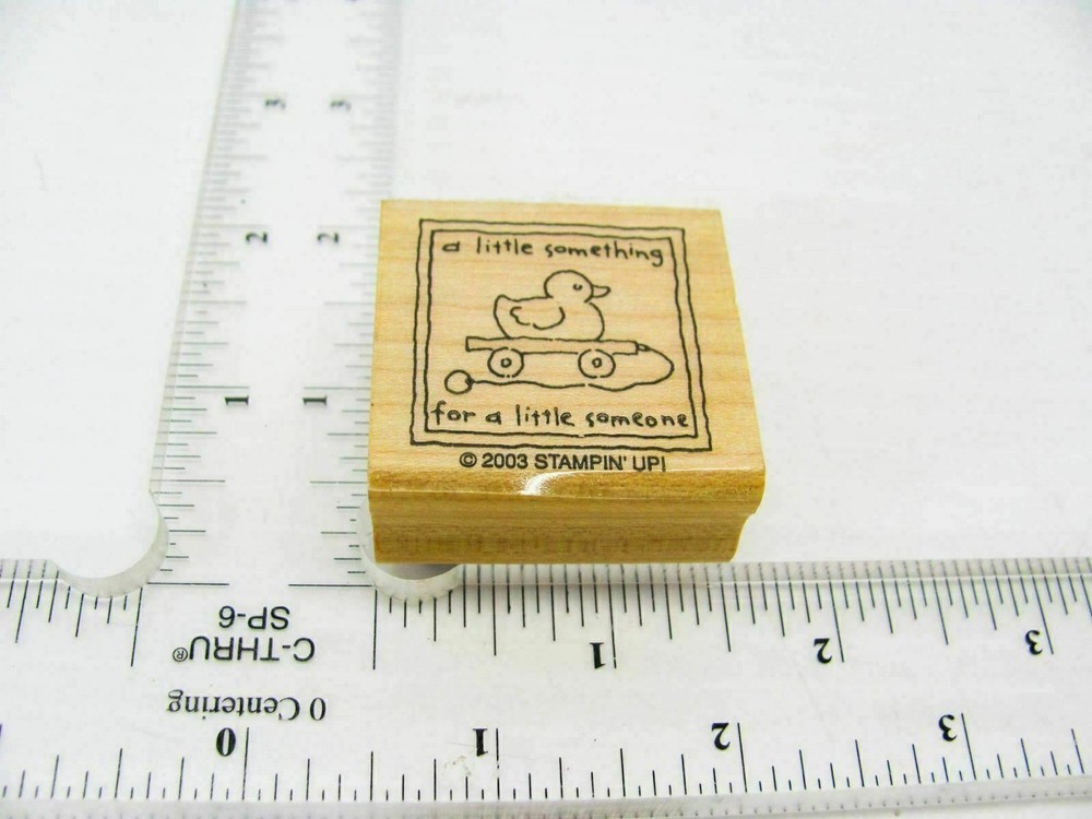 Rubber Ducky Rubber Stamp - Stamp Set A342