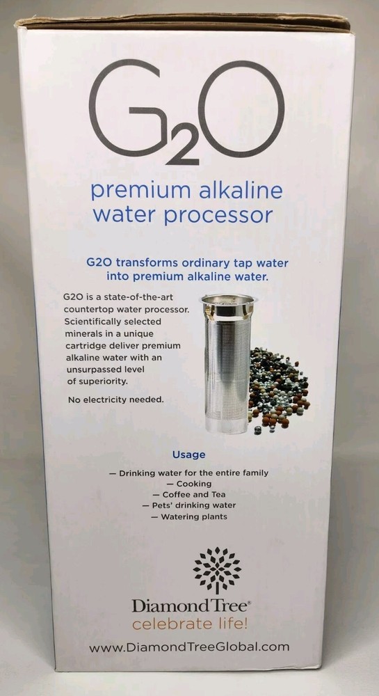 Diamond Tree G2O Premium Alkaline Water Processor New In Box