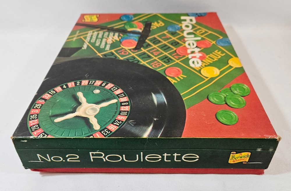 Vintage Roulette Game, A Berwick Game, Complete, Boxed, Collectable