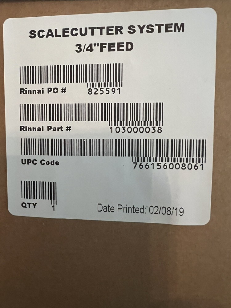 Rinnai Scale Cutter Water Conditioning System (103000038)-