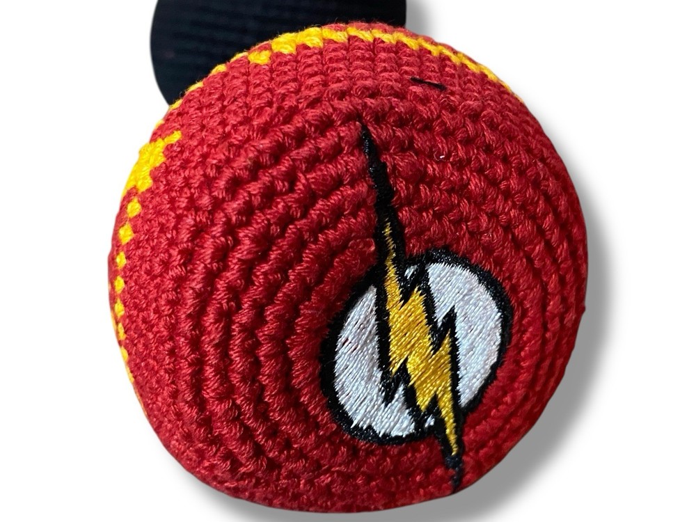 Batman & Flash DC Comics Hackysacks Foot Bags 100% Cotton