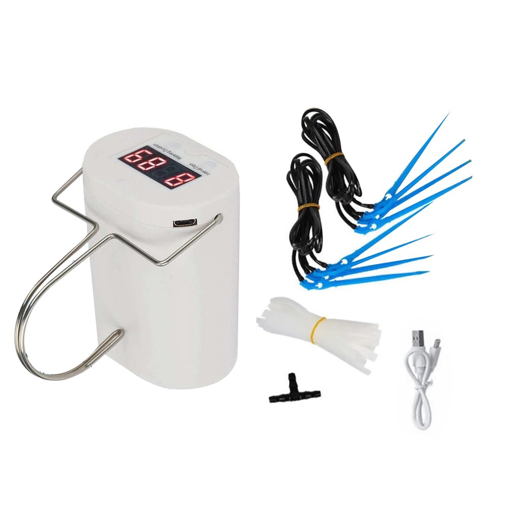 Smart Watering Device with Auto Stop Function When Water Source is Depleted