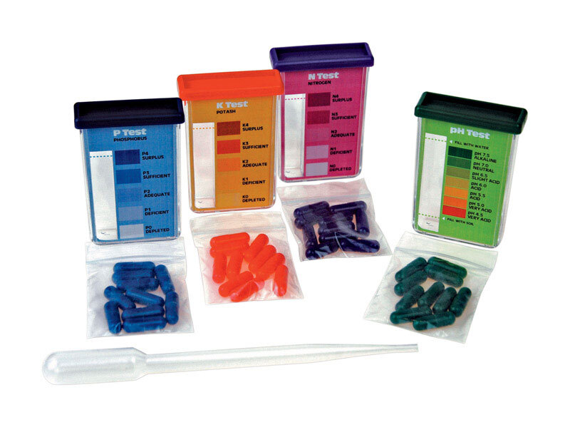 Luster Leaf 1601 Rapitest Test Kit for Soil pH Nitrogen Phosphorous and Potash