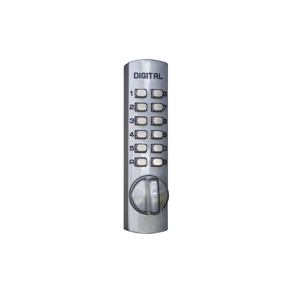 C150SC Surface Mount Hook Bolt Satin Chrome
