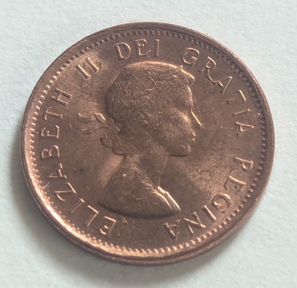 Canada, 1963, One Cent