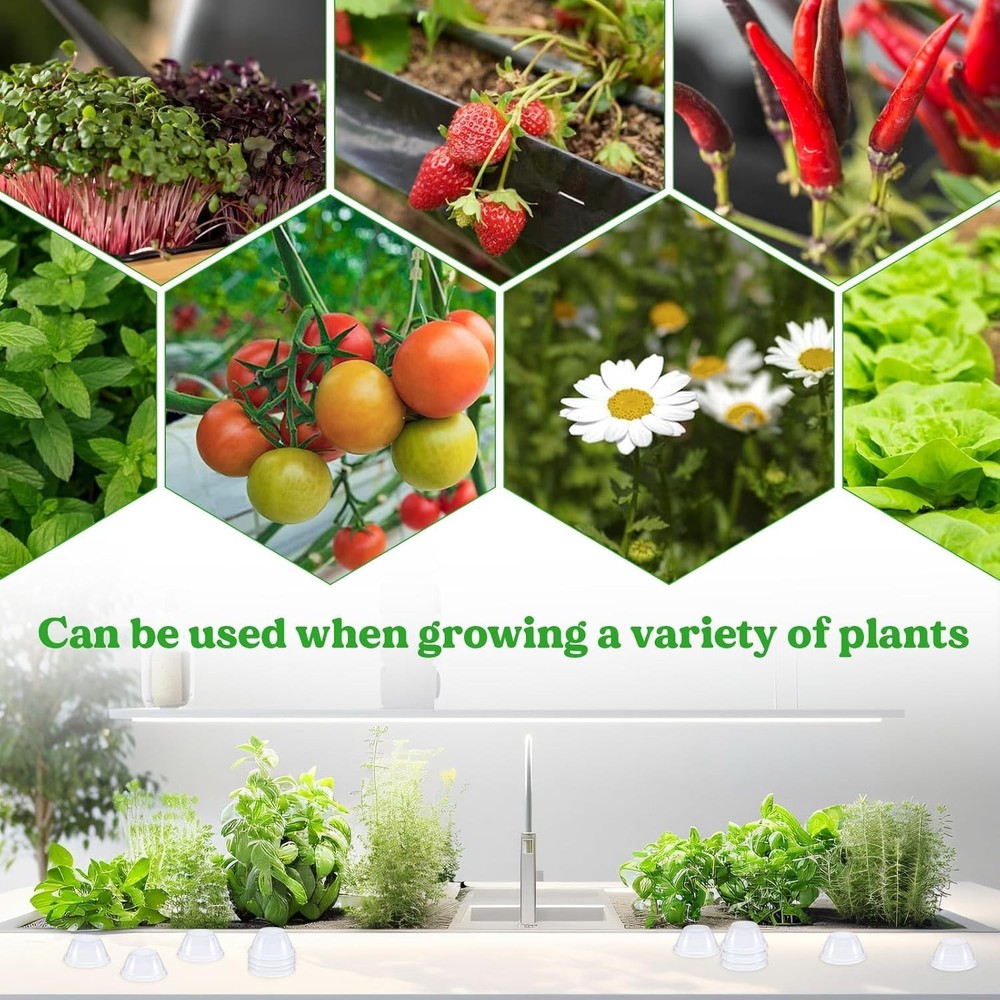 50 Pcs Humidity Domes for Plants Outer Diameter 4.7 cm/1.85 inch Replacement ...