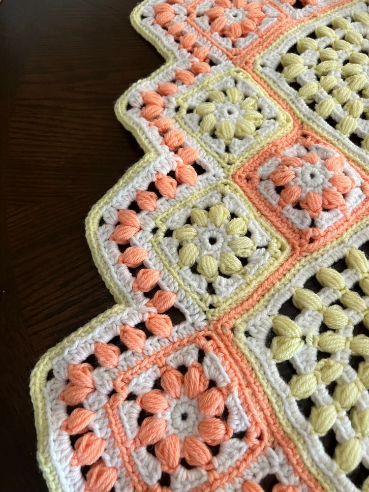 Handmade Crocheted Baby/Small Blanket