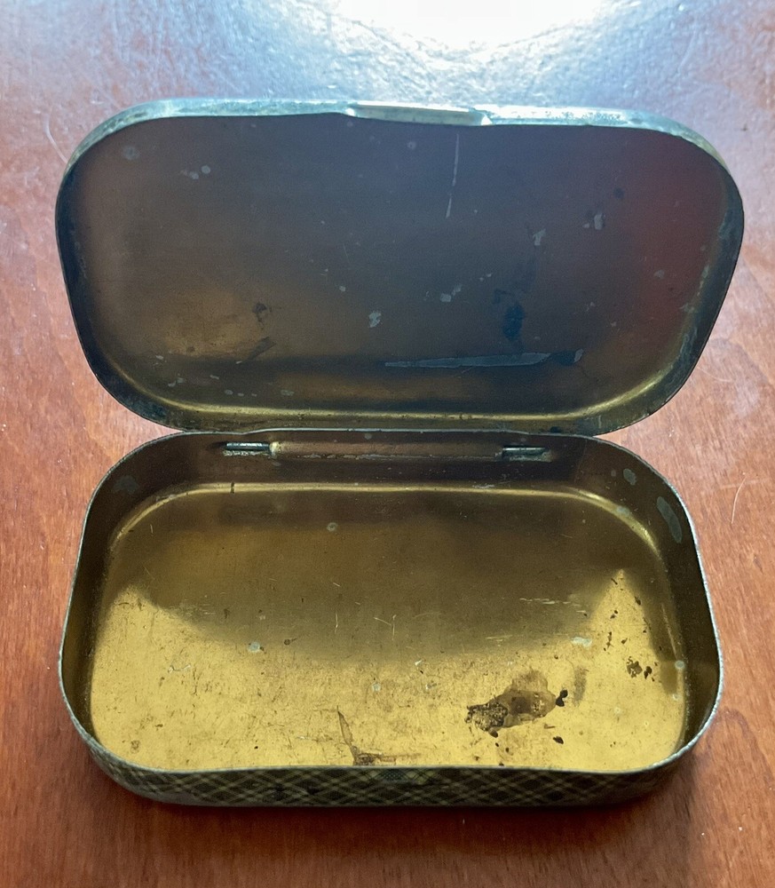 Antique Morgan & Wright Quick Repair Outfit ~ Empty Tin