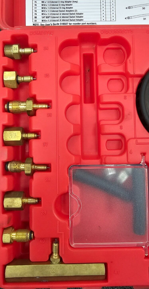 Matco Tools MFI6550 Master Fuel Injection Kit - READ DESCRIPTION