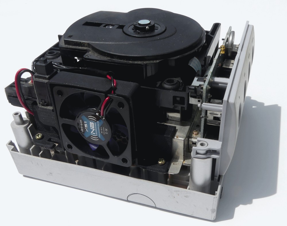 GameCube 50mm Fan Adapter Complete Replacement Kit Bracket + Fan + Cable