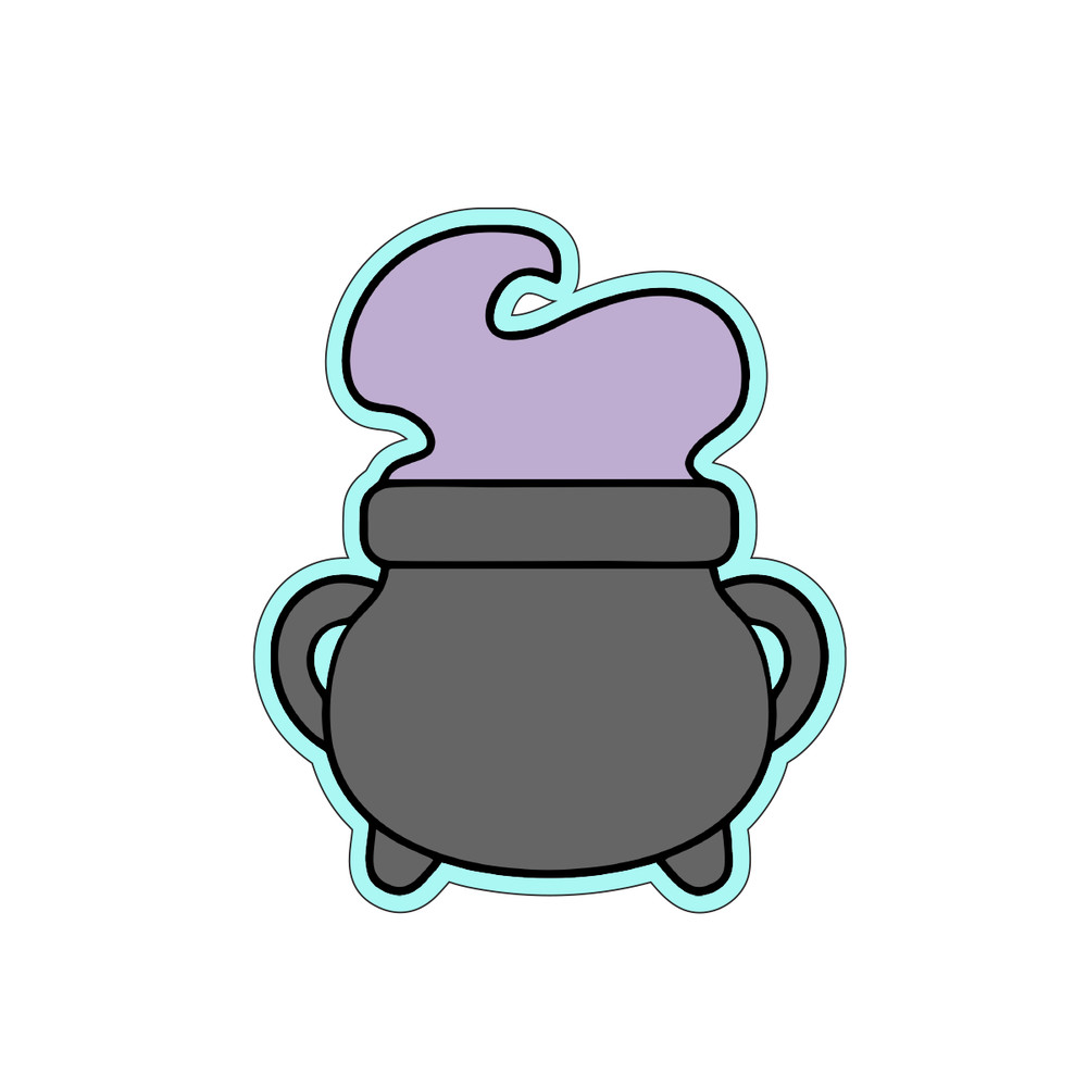 Steaming Cauldron Cookie Cutters