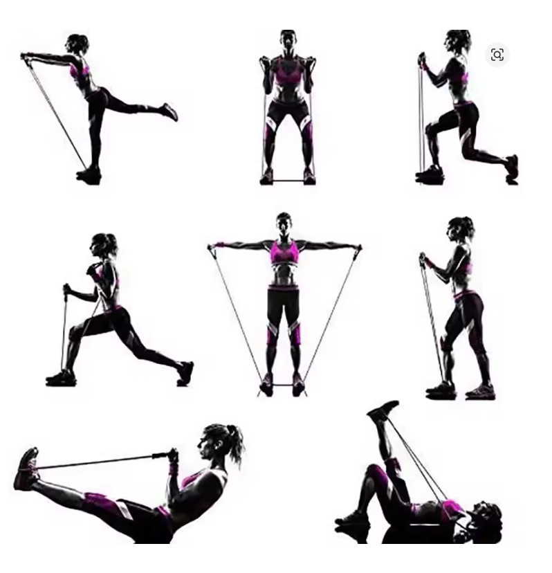 Resistance Bands with Handles for Home Strength Training Workout