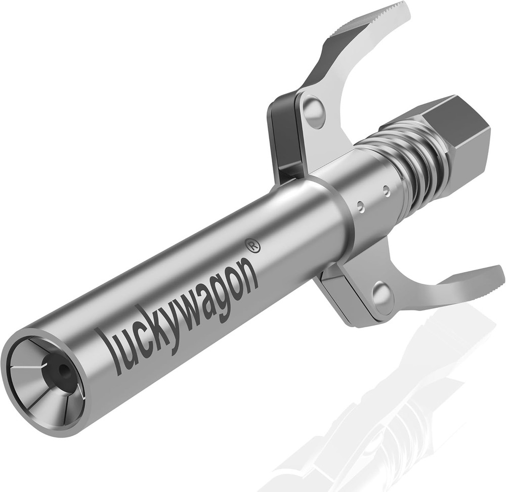 Extra Long Grease Gun Coupler Tips for Tight Spaces