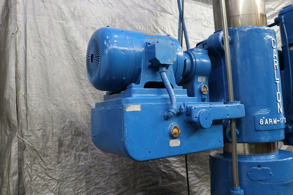 6' X 17" CARLTON RADIAL DRILL: YODER #71032