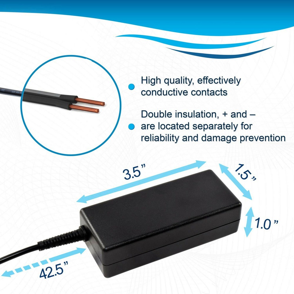 HQRP AC Adapter for Casio ADE95100 AD-E95100 ADE95100L AD-E95100L AD-E95100LE