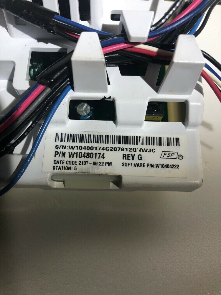 #9986 Whirlpool W10480174 Control Board