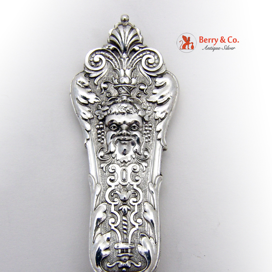 Renaissance Revival Dinner and Luncheon Flatware Set 800 Silver 1900