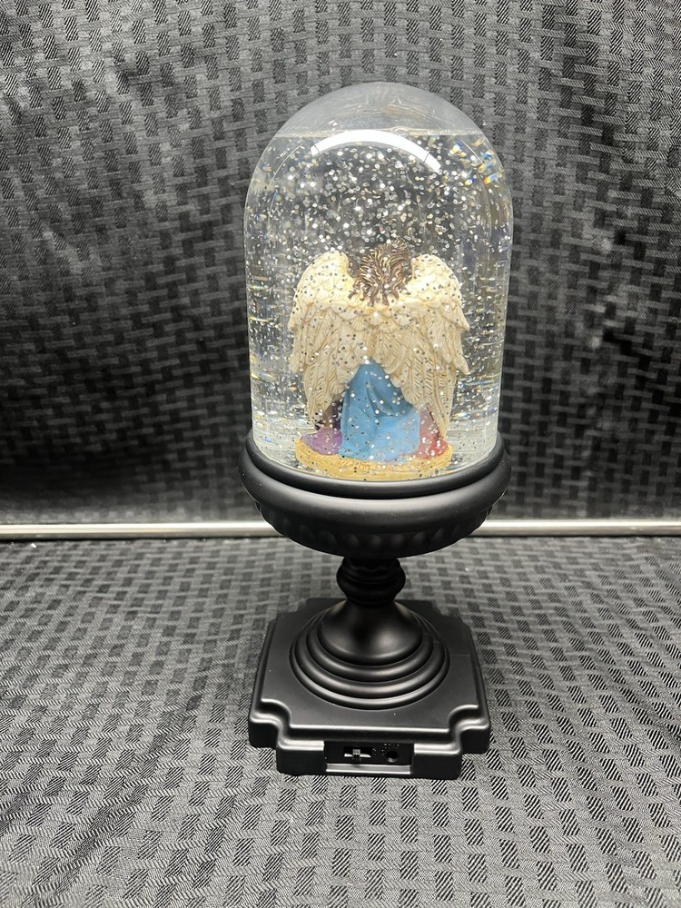 NEW - Winter Lane Nativity Musical Lighted Snowglobe