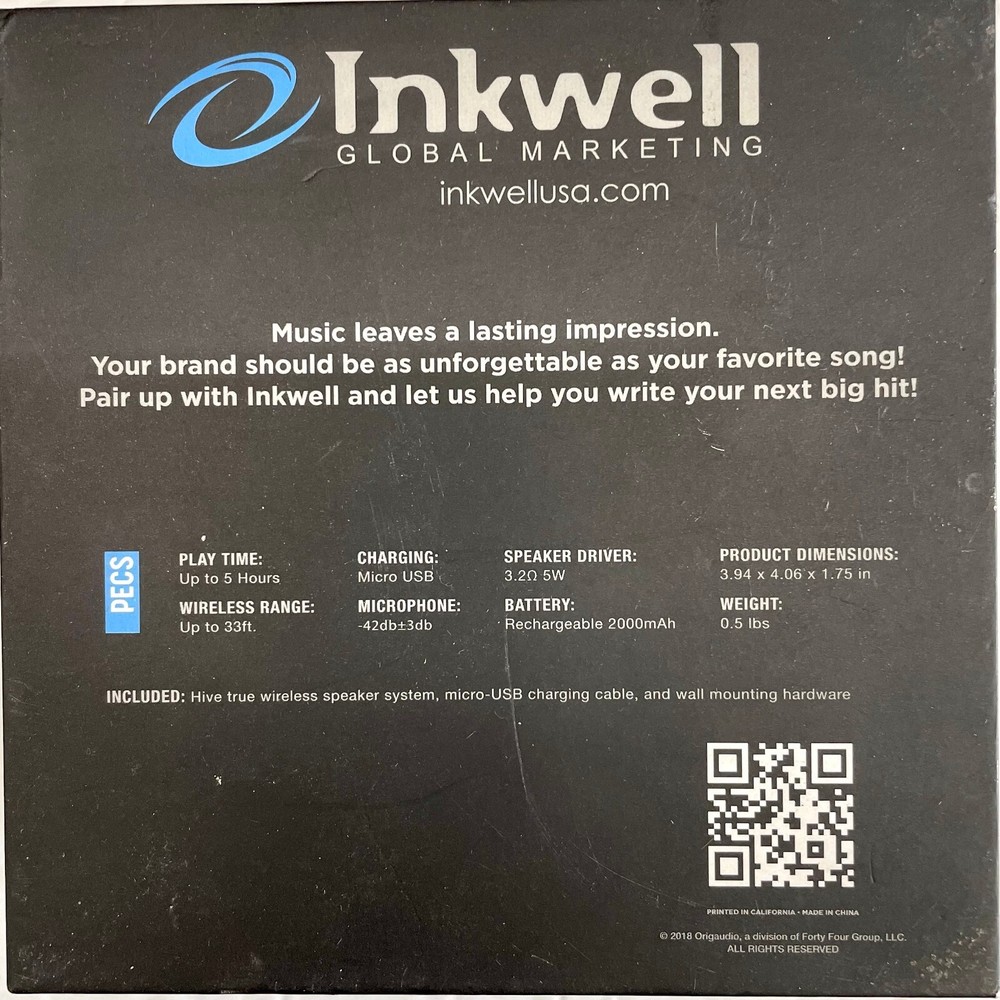 Hive/ Inkwell Cartoon Network Bluetooth Speaker Set