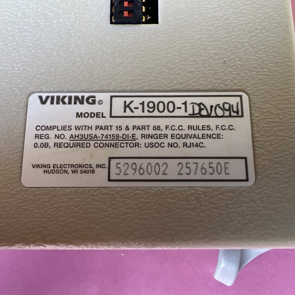Viking K-1900-1 Multi number Dialer *Refurbished*