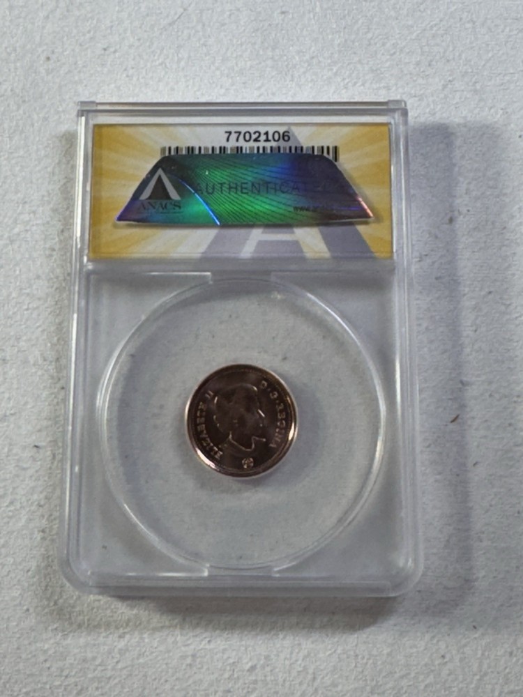 2012 Canada 1 Cent Graded MS 68 RD by ANACS