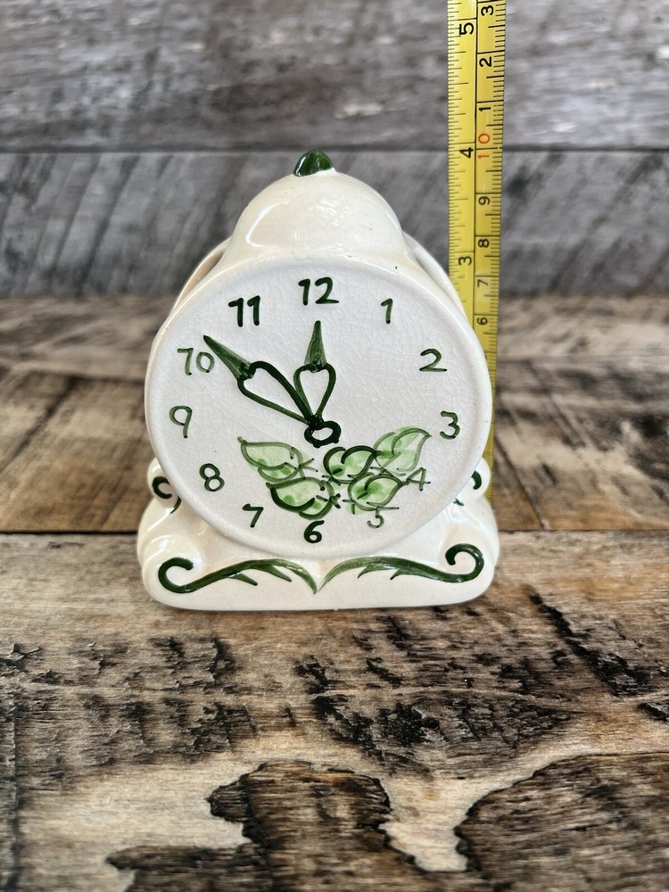 Faux Decoative Ceramic Clock Organizer Home Decor Office Decor